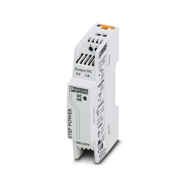 Phoenix Contact STEP POWER DIN-Schienen Netzteil Geschalteter Modus 264V ac Wechselstrom/Gleichstrom / 3.7 A 5V dc DC