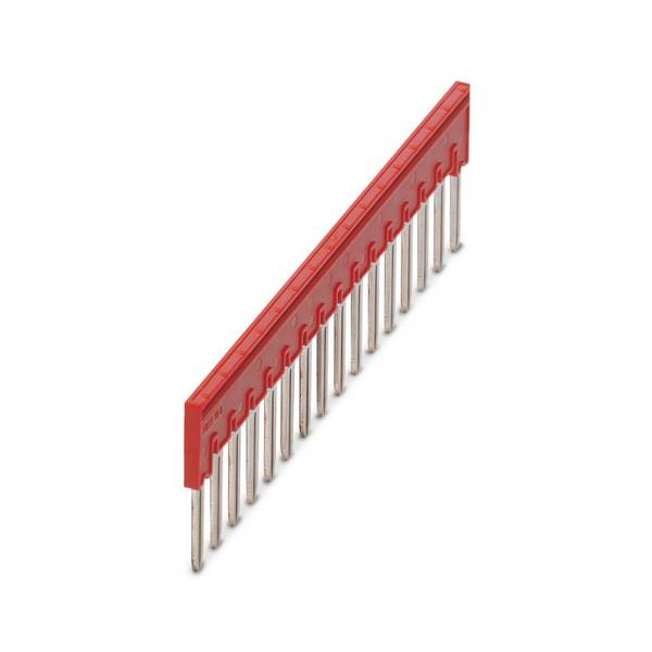 Phoenix Contact Steckbrücke 16-pol. rot FBSR 16-8 32 A, 8,2 mm