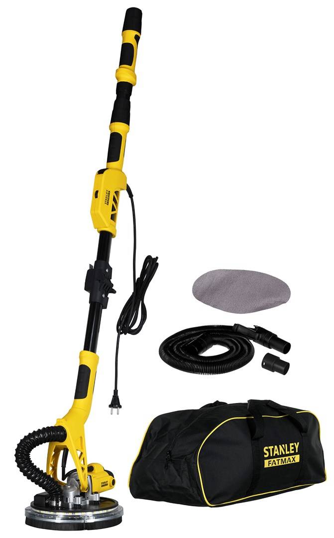 STANLEY FatMax SFMEE500S-QS - Trockenbau-/Tellerschleifer 750W, Ø225mm-0