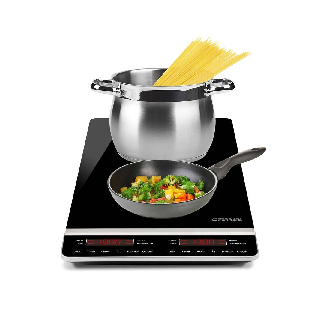 G3 Ferrari Dinamiko Deep, Schwarz, Arbeitsplatte, 29.5 cm, Zonen-Induktionskochf-1