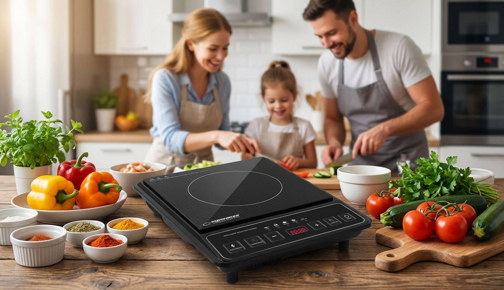 EKH011 Black induction Cooker-6