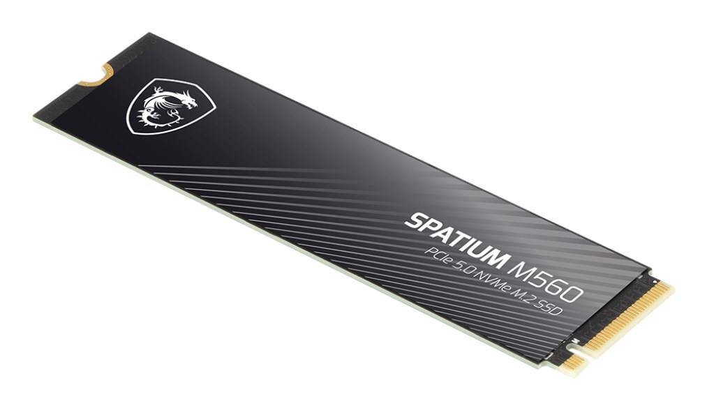 MSI SPATIUM M560 - SSD - 2 TB - intern - M.2 2280 - PCI Express 5.0 x4 (NVMe)-4