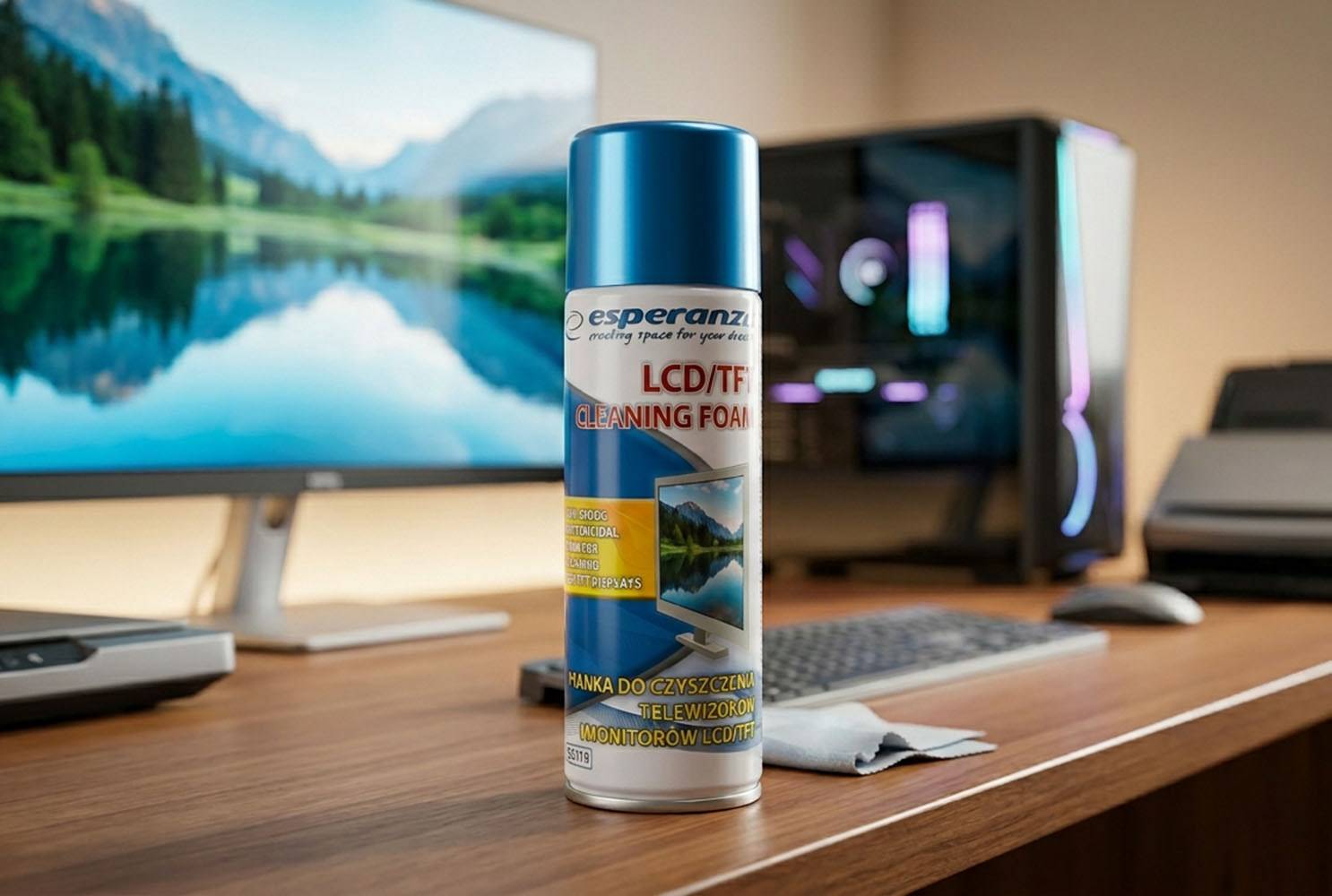 Esperanza ES119, Geräte-Reinigungsschaum, LCD / TFT / Plasma, 400 ml, Mehrfarbig, 1 Stück(e)-3