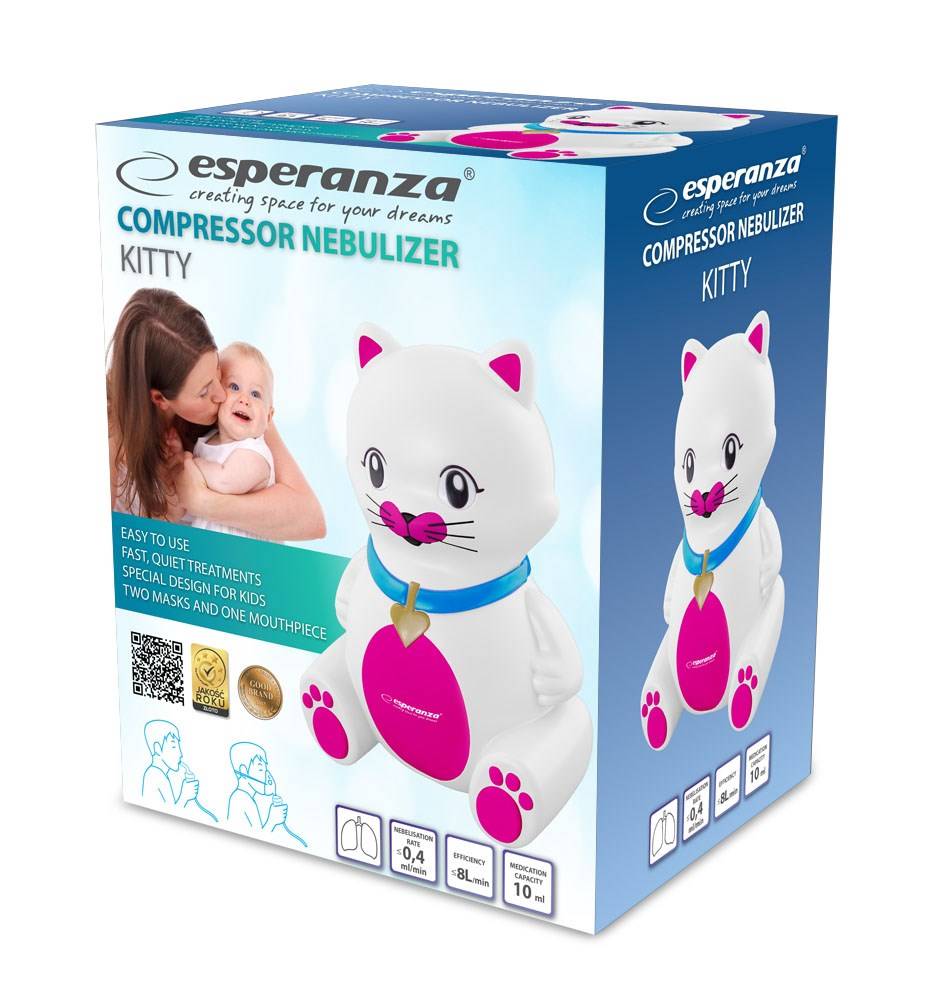 KITTY compressor inhaler ECN003 colour white-1