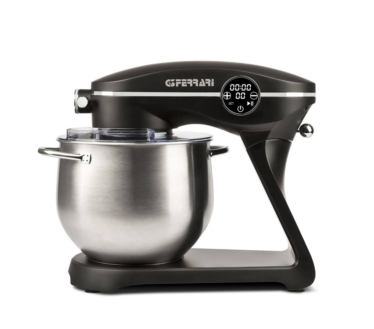G3 Ferrari G20137, Standmixer, Schwarz, Edelstahl, Schlagen, Kneten, Mixen, 8 l,-2