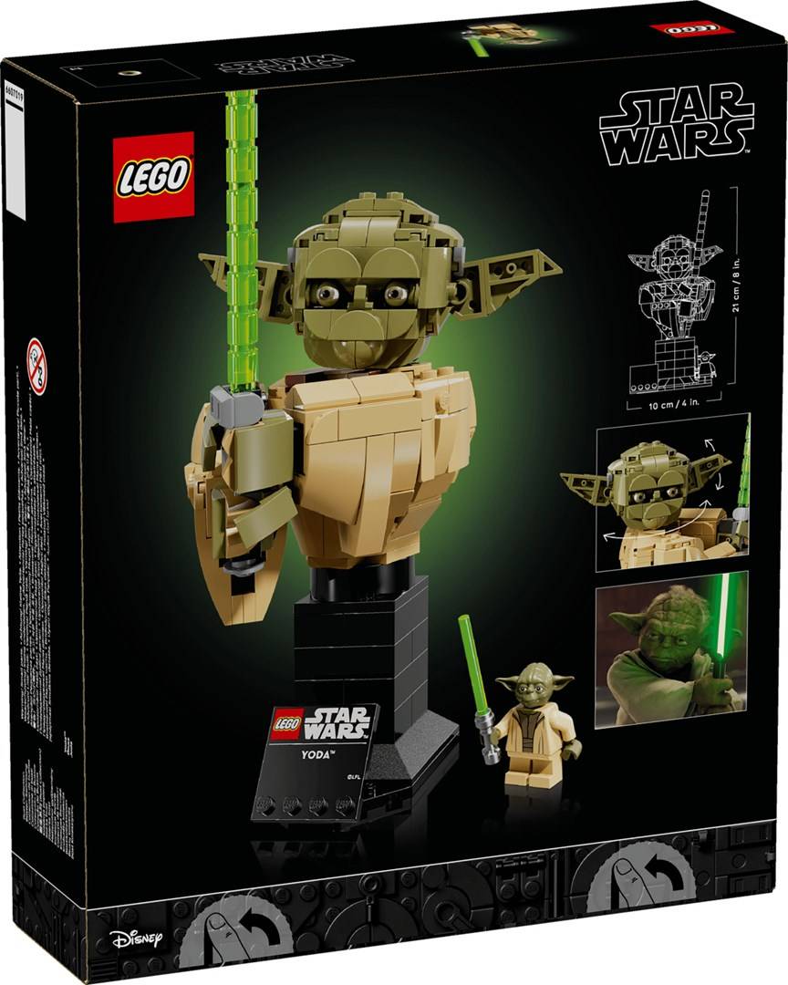 LEGO - 75438 Star Wars Yoda Büste-1