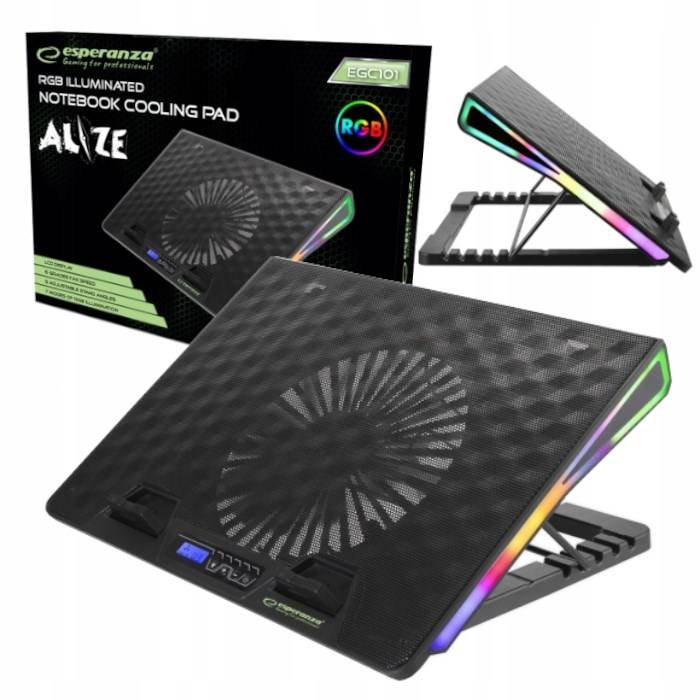 ESPERANZA EGC101 LED RGB Alize notebook cooling padNotebook-Kühler-5