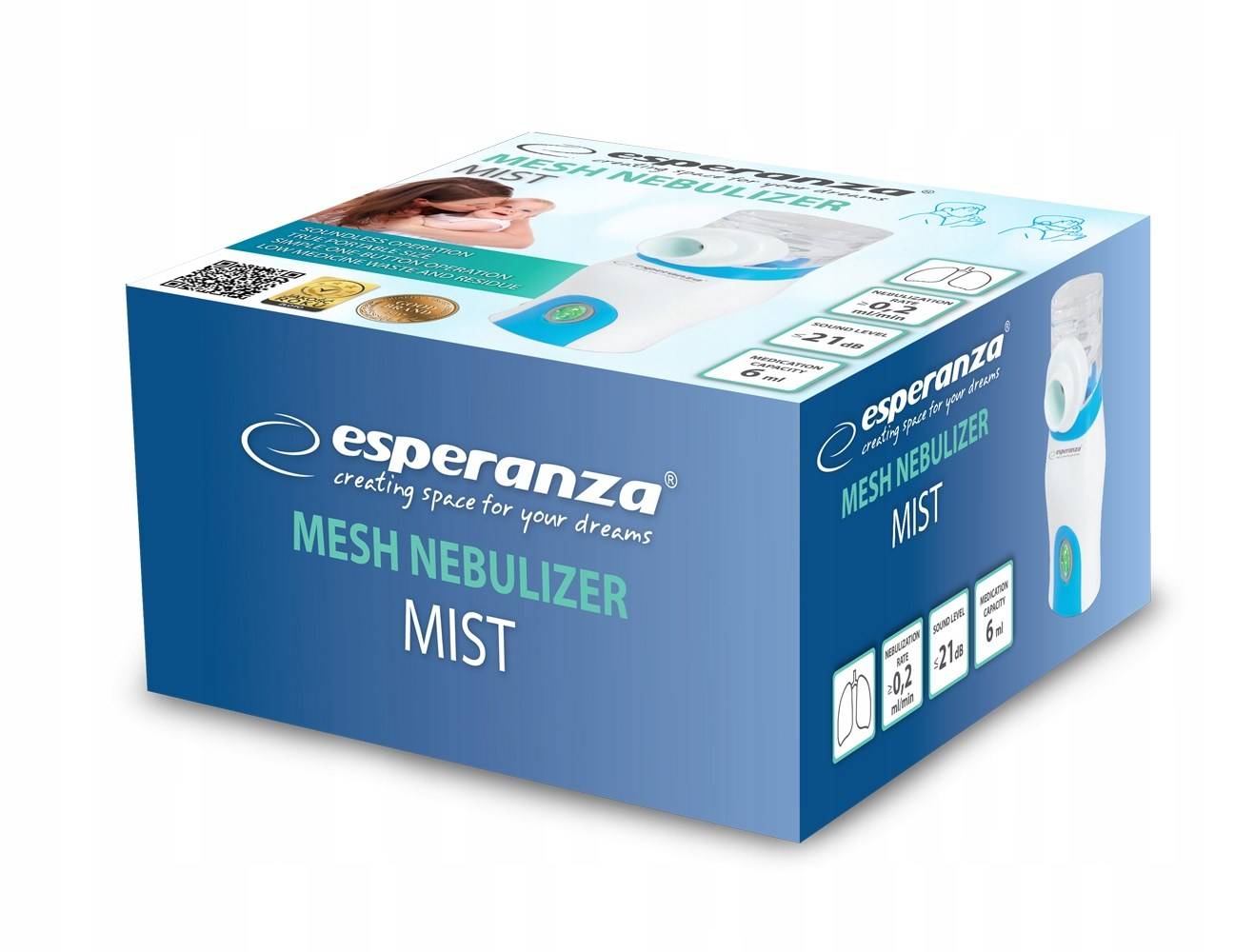 MIST facial inhaler ECN005 colour white-blue-3