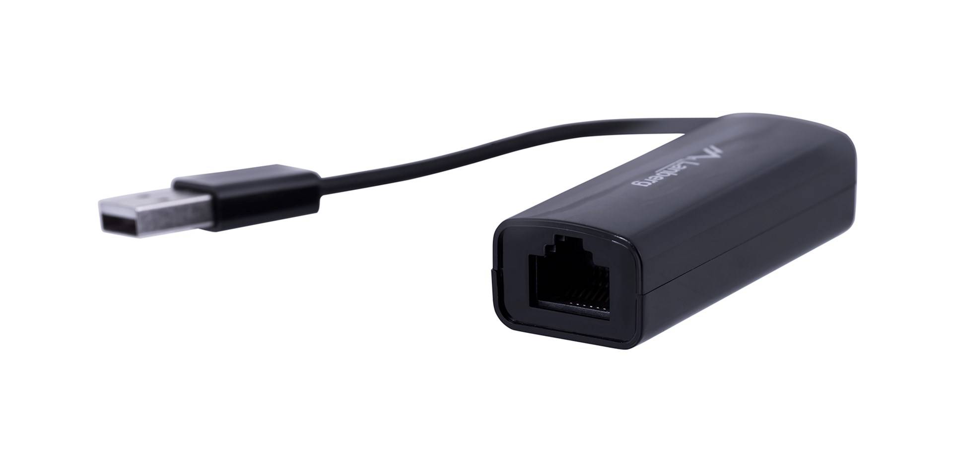 Lanberg NC-0100-01 - Netzwerkadapter - USB 2.0-3