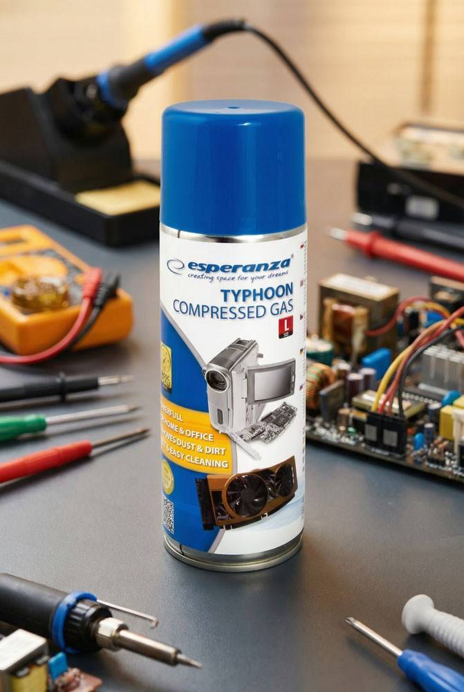 ESPERANZA ES103 COMPRESSED AIR 400ML-5