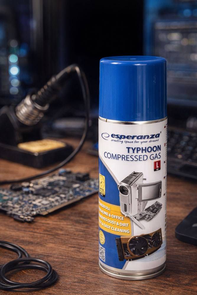 ESPERANZA ES103 COMPRESSED AIR 400ML-4