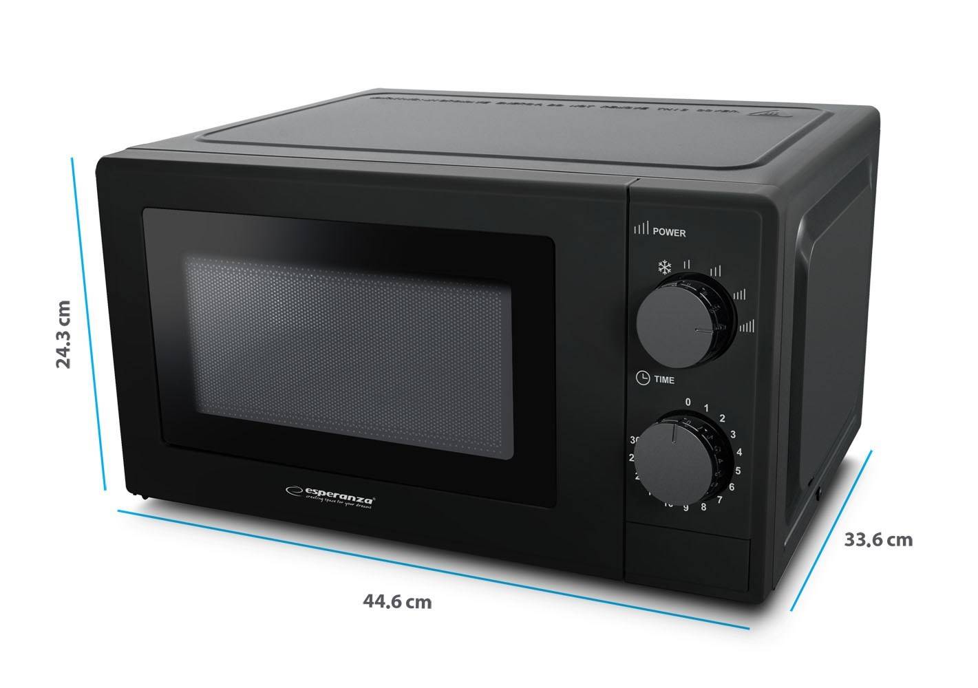 ESPERANZA ESPERANZA MICROWAVE OVEN ESTOFADO BLACK EKO011K-5