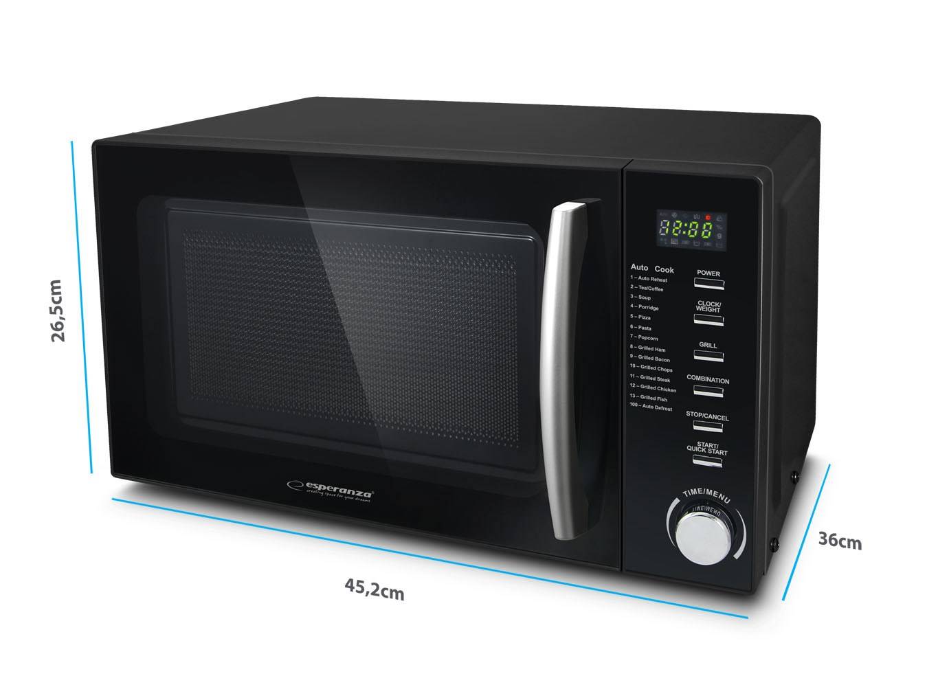 ESPERANZA MICROWAVE OVEN COCINERO EKO010-1