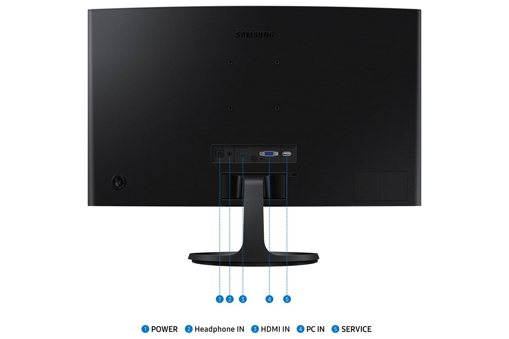 Samsung S24D364GAU - S36GD Series - LED-Monitor - gebogen - 61 cm (24")-2
