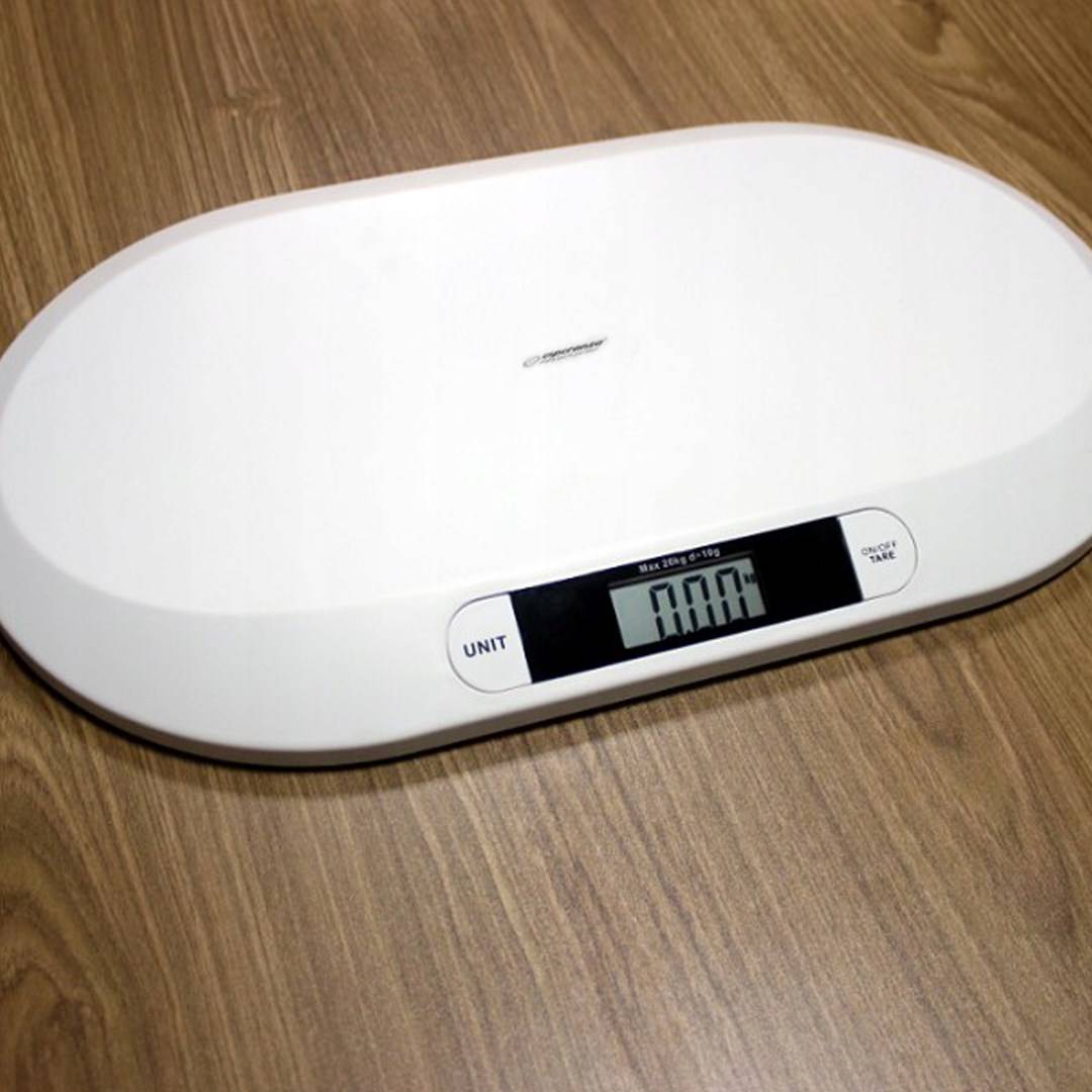 ESPERANZA Baby Scales BEBE545 x 320 x 30 mm - LCD 60 x 25 mm-6
