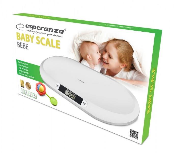 ESPERANZA Baby Scales BEBE545 x 320 x 30 mm - LCD 60 x 25 mm-1