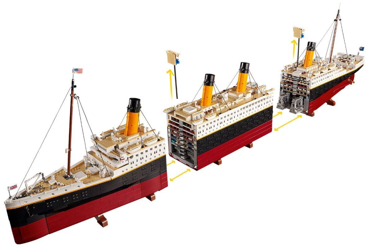 LEGO ICONS Titanic Home & Living Spielwaren Kreativ- & Lernspielzeug-5