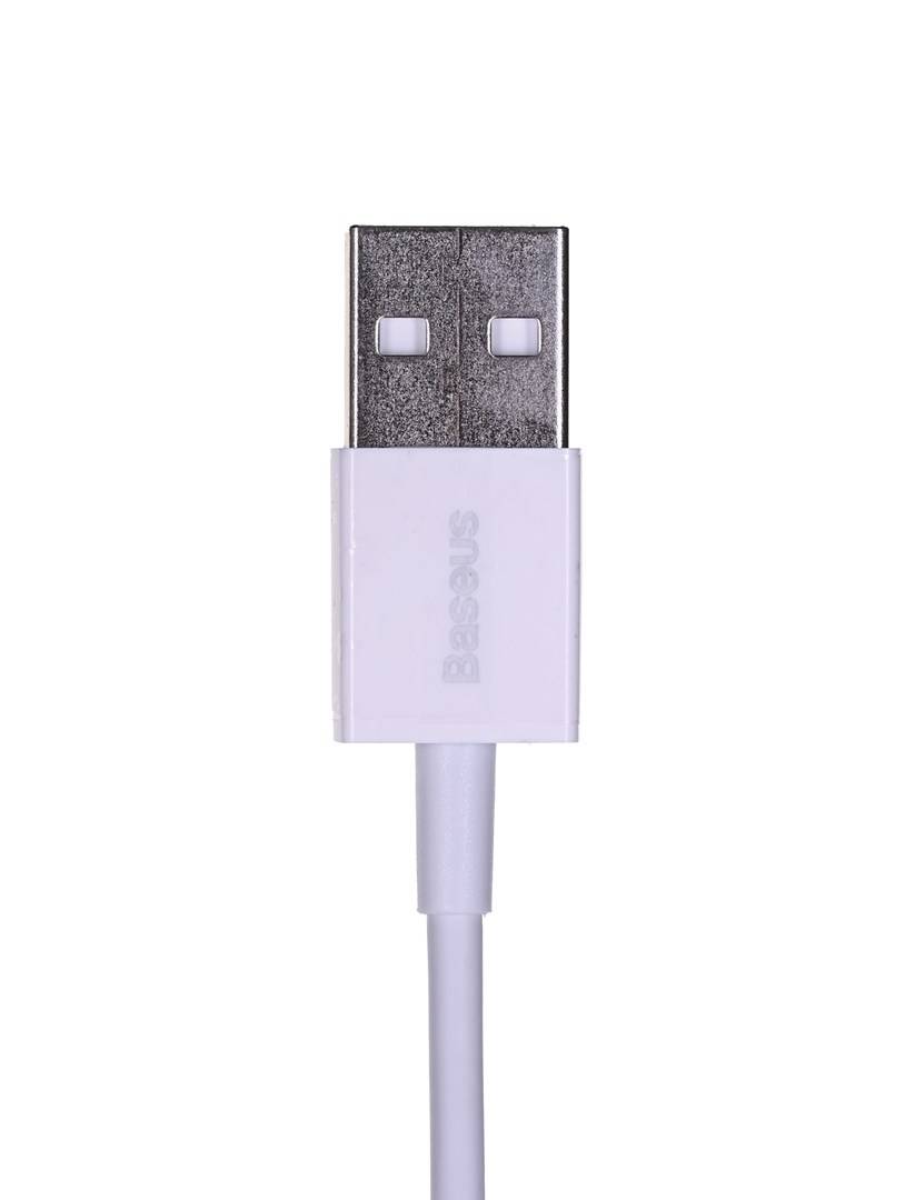 Baseus CALYS-A02 - Weiß - USB A - Lightning - 1 m - Männlich - Männlich-1