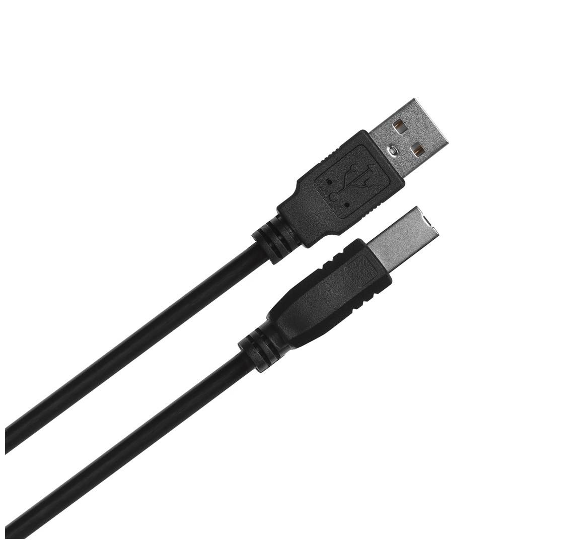 LANBERG USB-A(M)->USB-B(M) 2.0 Kabel 1,0m Ferrite sw-5