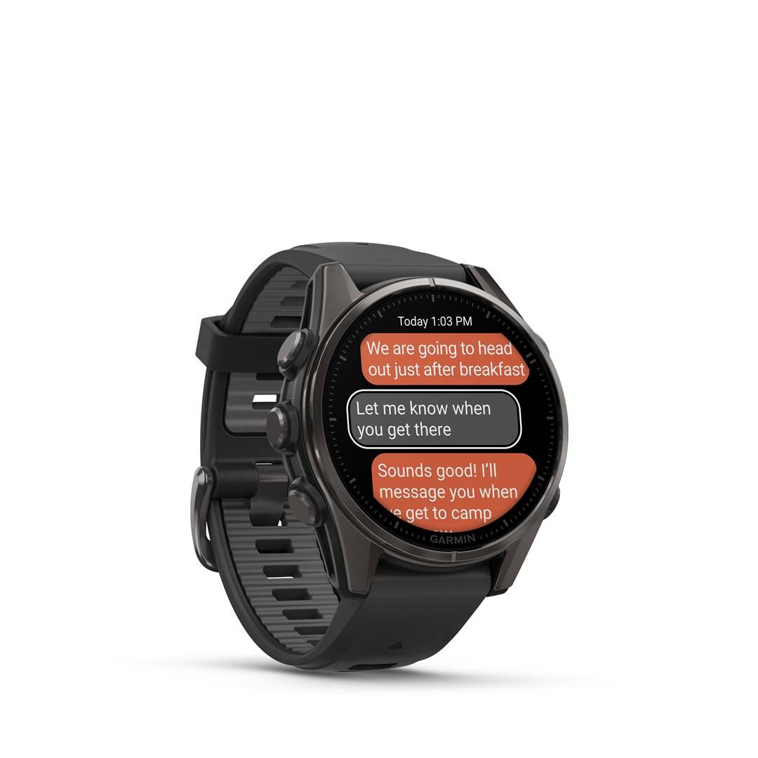 Garmin Fenix 8 AMOLED Sapphire Dark Grey Sports Watch-3