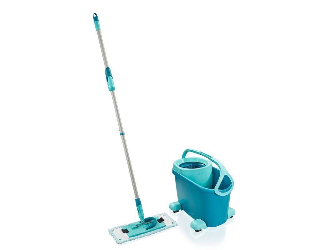 Leifheit 52121, Nass, Mikrofaser, Blau, Grün-0