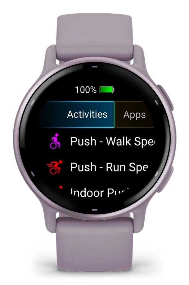Garmin vívoactive 5 - Orchid - intelligente Uhr mit Band - Silikon - Handgelenkg-5