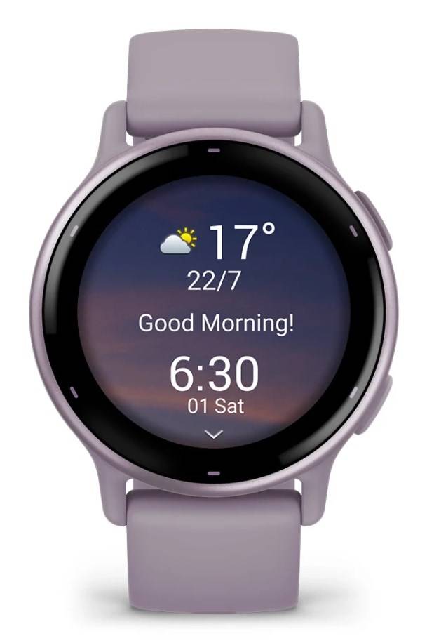 Garmin vívoactive 5 - Orchid - intelligente Uhr mit Band - Silikon - Handgelenkg-3