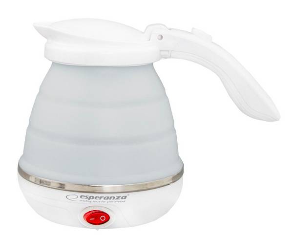 ESPERANZA EKK023 electric kettle 0.5 L White220 - 240 V - Silicone/Stainless