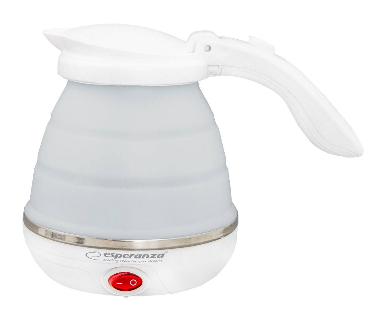 ESPERANZA EKK023 electric kettle 0.5 L White220 - 240 V - Silicone/Stainless-0