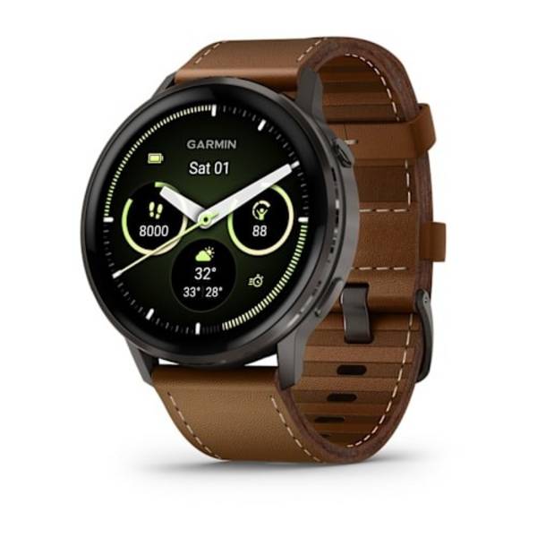 Garmin Venu 4, 3,56 cm (1.4"), AMOLED, Touchscreen, 8 GB, GPS, 38 g