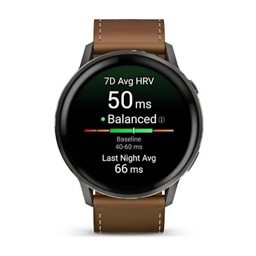 Garmin Venu 4, 3,56 cm (1.4"), AMOLED, Touchscreen, 8 GB, GPS, 38 g-1