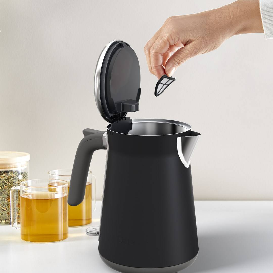TEFAL - KI6668 Edelstahl schwarz/edelstahl 1.7 Liter-5