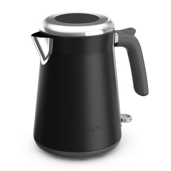 TEFAL - KI6668 Edelstahl schwarz/edelstahl 1.7 Liter