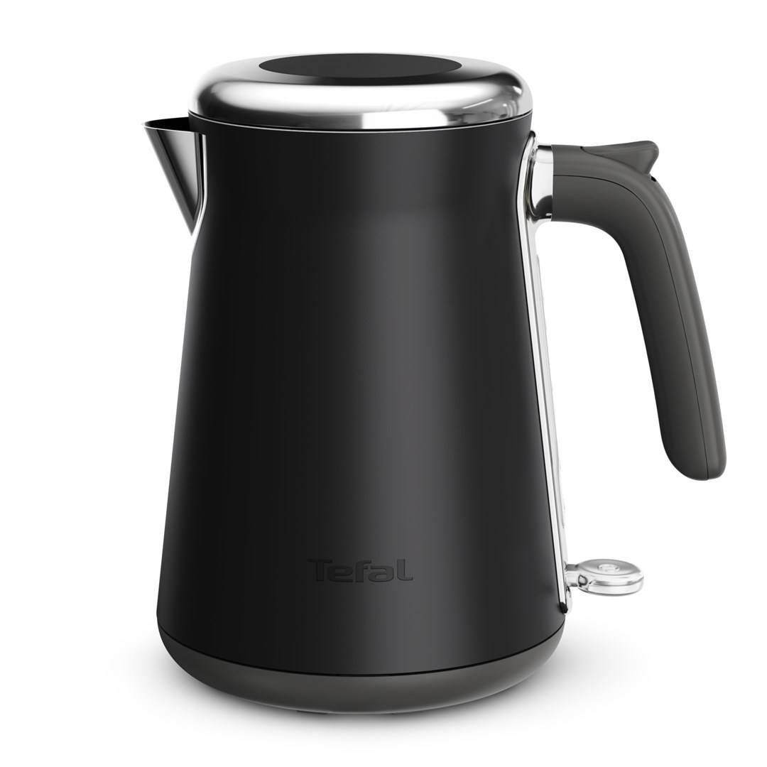 TEFAL - KI6668 Edelstahl schwarz/edelstahl 1.7 Liter-1