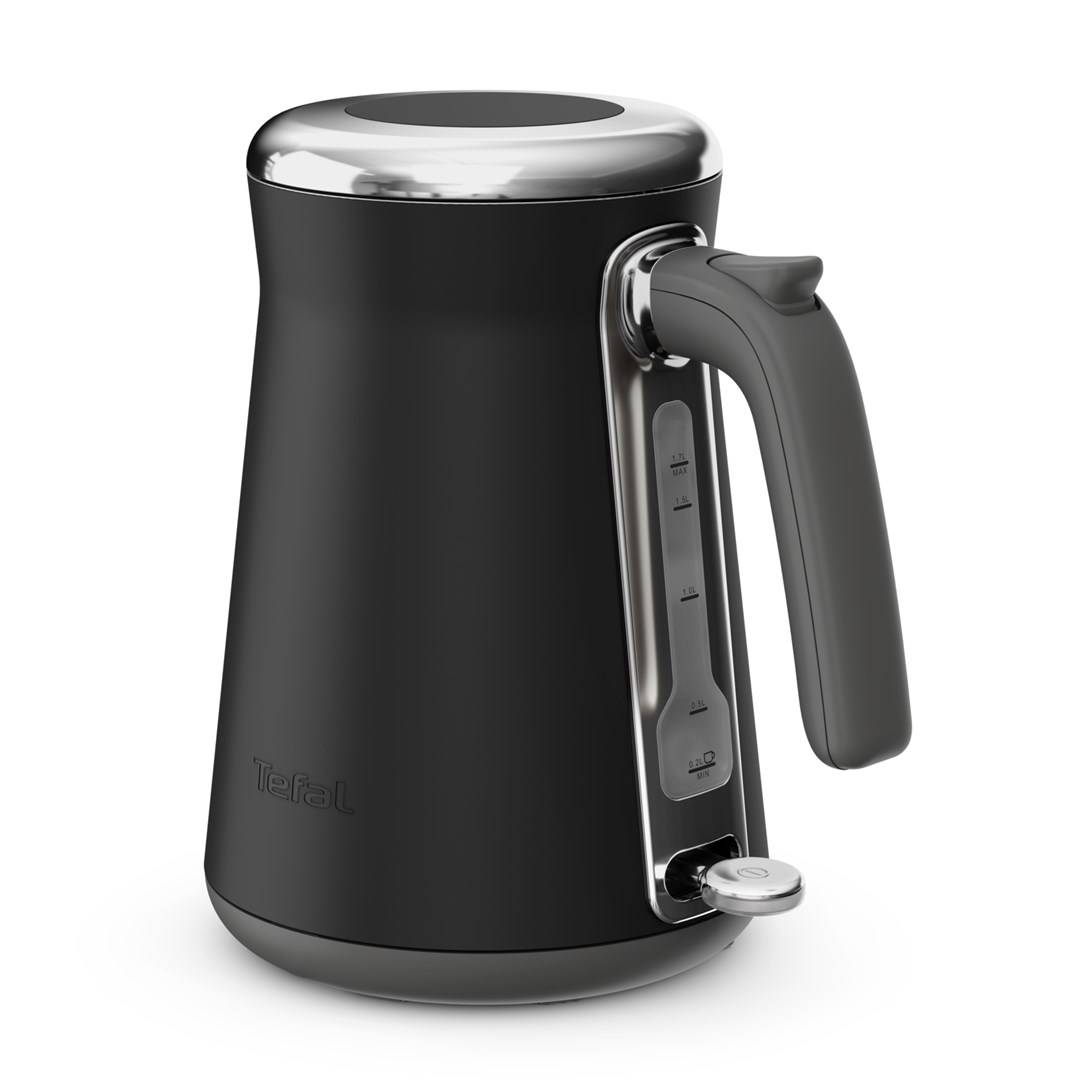 TEFAL - KI6668 Edelstahl schwarz/edelstahl 1.7 Liter-2