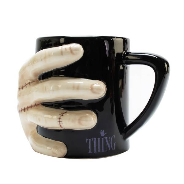 Wednesday - Tasse 3D Eiskaltes Händchen Multimedia-Technik Lizensierte Tassen