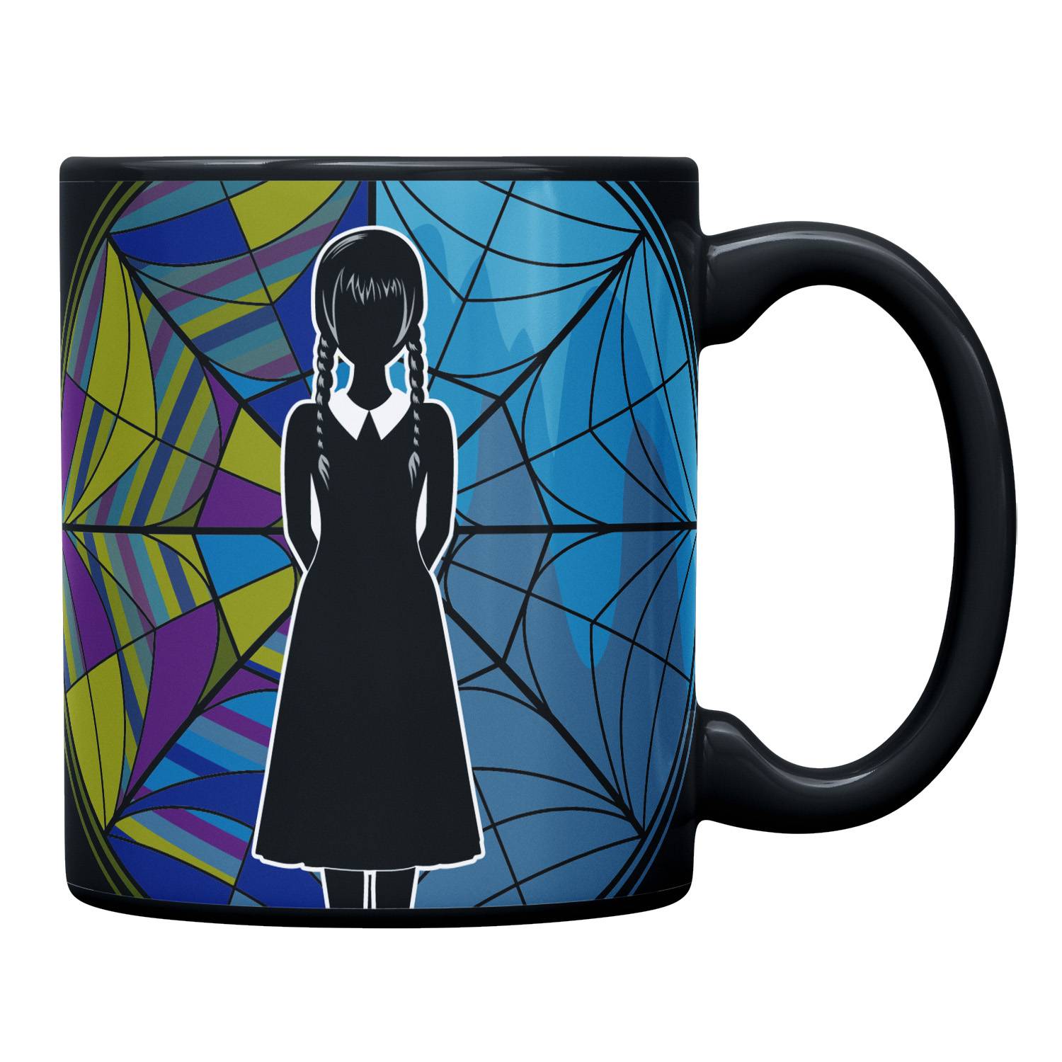 Wednesday - Tasse Ophelia Window mit Farbwechsel Multimedia-Technik Lizensierte Tassen-0