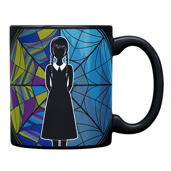Wednesday - Tasse Ophelia Window mit Farbwechsel Multimedia-Technik Lizensierte Tassen