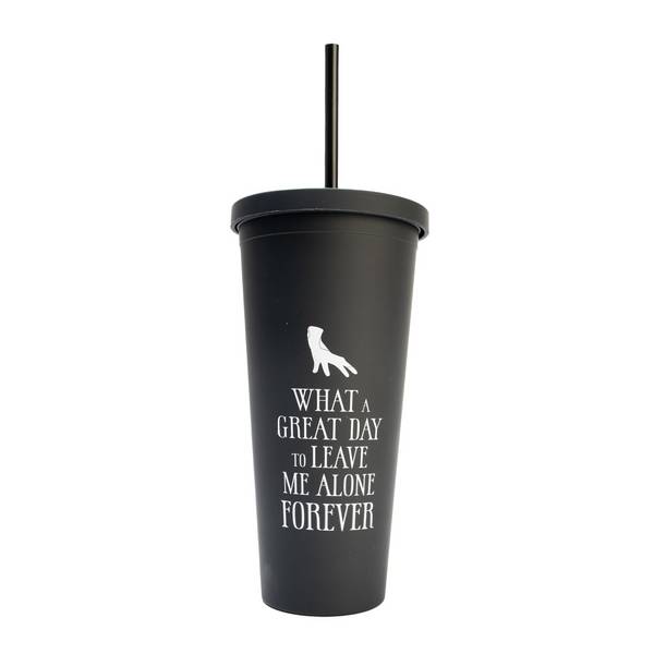 Wednesday - Becher mit Strohhalm (600ml) Multimedia-Technik Lizensierte Tassen