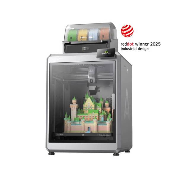3D-Drucker Creality K2 Plus Combo, 350x350x350 mm, Multi-Material-System, 600 mm/s