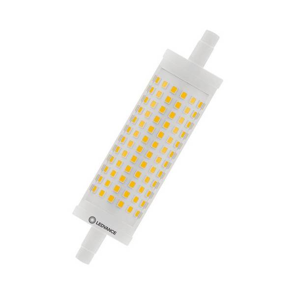 LEDV LED Stablampe 18,2-150W/827 2452lm R7s L118mm D28mm dimmbar 300° EEK E