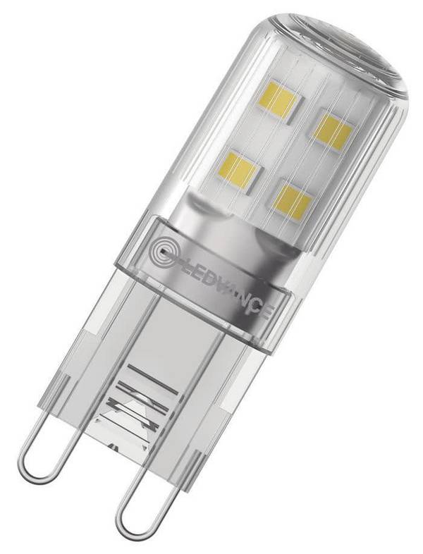 LEDVANCE Osram LED-Leuchtmittel LED PIN20 1.9W 827 CL G9 P