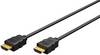Goobay 60626 High Speed HDMI Kabel Ethernet / UHD 4K @ 60Hz Monitorkabel 10,2 Gbits CCS Anschlusskabel / Schwarz / 10m