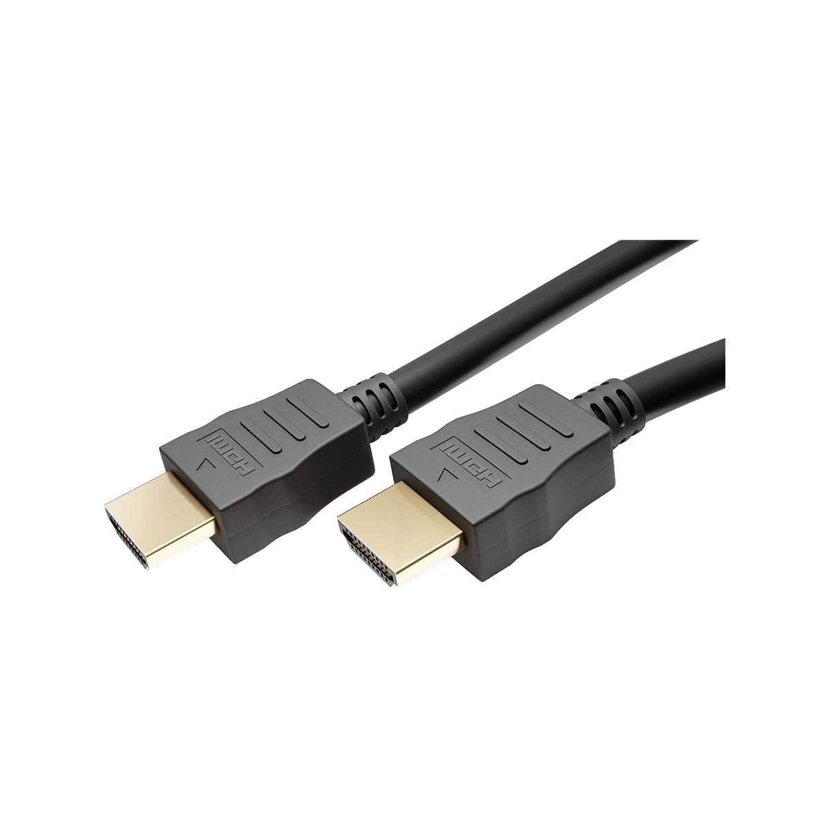Goobay 60621 High Speed HDMI Kabel mit Ethernet / UHD 4K @ 60Hz Monitorkabel 18 Gbits CCS Anschlusskabel Schwarz / 1,5m-3