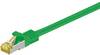 Goobay 91622 RJ45 Patchkabel CAT 6A S/FTP (PiMF) mit CAT 7 Rohkabel Netzwerkkabel 500 MHz Internetkabel LAN Grün 5m