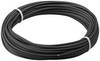 Goobay 55045 Kupferlitze 1adrig isoliert Kupferkabel mehrdrähtig Klingeldraht 18x0,1 AWG26 Litze Kabellitze Schwarz 10m