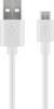 Goobay 43837 USB A auf Micro USB Kabel / Highspeed 480 Mbits Handy Ladekabel / USB 2.0 Typ B Adapterkabel / Weiß / 1m