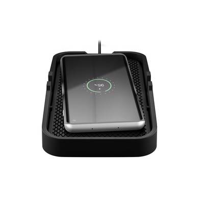 Goobay 60471 Kfz Wireless Charger 15W Handyhalter Qi Ladestation / Induktive Ladematte / Kabelloses Induktionsladegerät-0