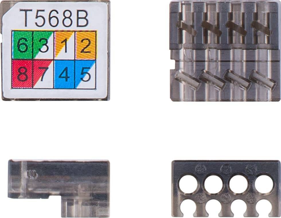 Goobay 79579 Outdoor CAT 6A STP / Slim Kabelverbinder IP68 wasserdicht / LSA Netzwerkkabel Kupplung / LAN Verbinder-4