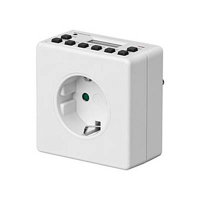 Goobay 93256 Digitale Zeitschaltuhr 3600W / 4 Tage Akku / Innen Schaltuhr für Steckdose / Timer 1 Min Takt / LCD Display-3